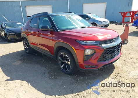 2022 Chevrolet Trailblazer Fwd Rs z USA, uszkodzony, nr VIN KL79MTSL6NB137134